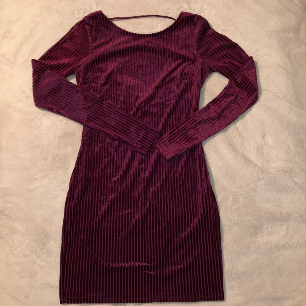 Red velvet Dress